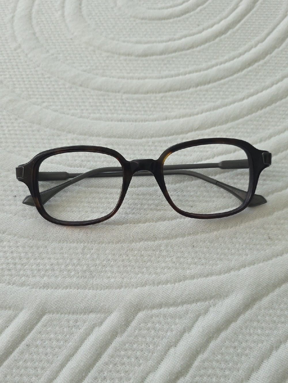DITA Brown Tortoiseshell  Rectangular Glasses